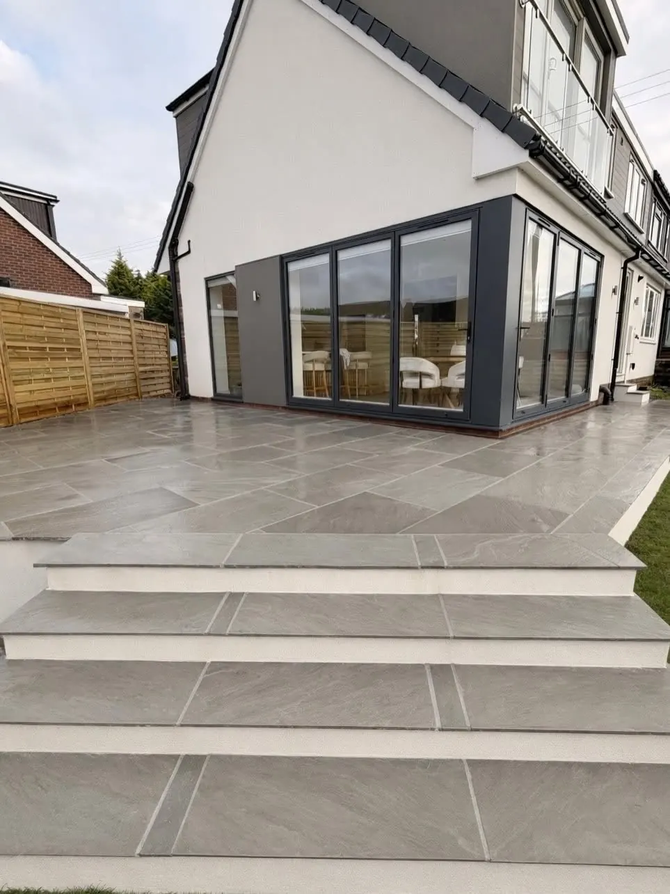 Kandla Grey terrace after